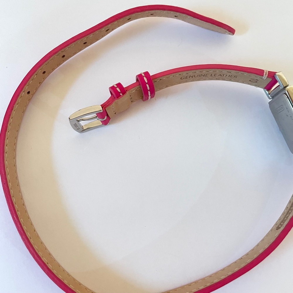NEW Coach Madison Double Strap Stainless Steel Pink Leather Watch - Picture 9 of 14